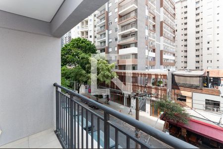 Varanda de apartamento para alugar com 1 quarto, 32m² em Pompeia, São Paulo
