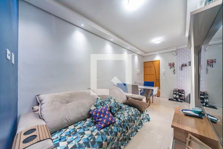 Sala de apartamento à venda com 2 quartos, 90m² em Vila Helena, Santo André