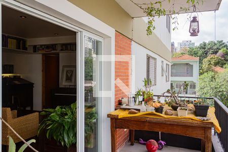 Varanda da Sala de apartamento à venda com 3 quartos, 115m² em Perdizes, São Paulo
