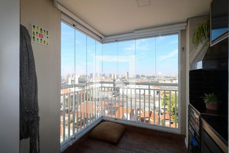 Varanda Gourmet de apartamento à venda com 2 quartos, 60m² em Santa Maria, São Caetano do Sul