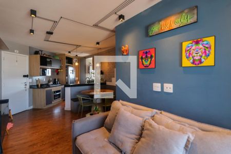 Sala de apartamento à venda com 2 quartos, 60m² em Santa Maria, São Caetano do Sul