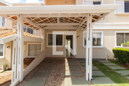 Fachada de casa de condomínio para alugar com 3 quartos, 90m² em Bairro das Palmeiras, Campinas