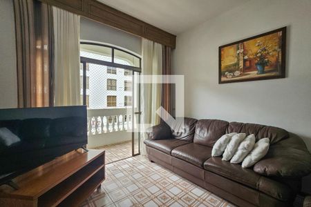 Sala de apartamento para alugar com 4 quartos, 100m² em Jardim Tres Marias, Guarujá