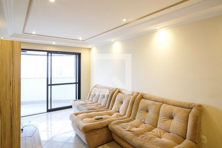 Sala de apartamento à venda com 3 quartos, 135m² em Vila Caminho do Mar, São Bernardo do Campo