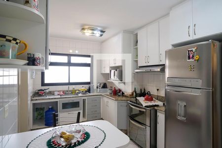 Cozinha de apartamento à venda com 3 quartos, 135m² em Vila Caminho do Mar, São Bernardo do Campo