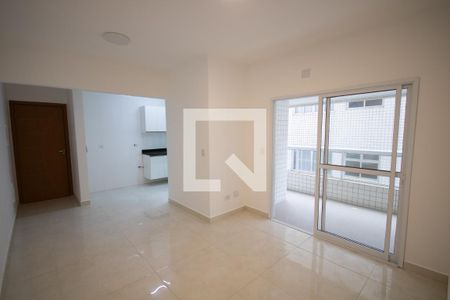 Sala de apartamento para alugar com 2 quartos, 78m² em Vila Caiçara, Praia Grande