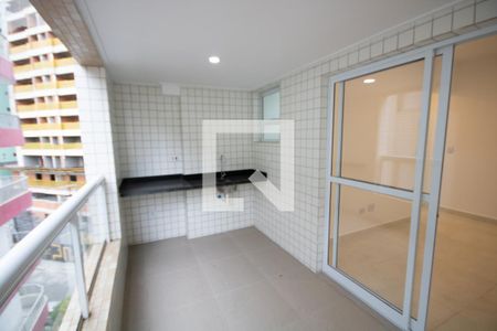 Varanda de apartamento para alugar com 2 quartos, 78m² em Vila Caiçara, Praia Grande