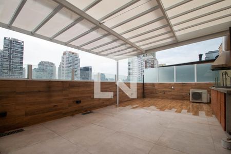 Área comum - Churrasqueira de apartamento à venda com 1 quarto, 118m² em Brooklin Paulista, São Paulo
