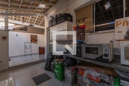 Área de Serviço de casa de condomínio à venda com 2 quartos, 72m² em Castelo, Belo Horizonte