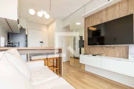 Sala/Cozinha de apartamento para alugar com 1 quarto, 28m² em Indianópolis, São Paulo