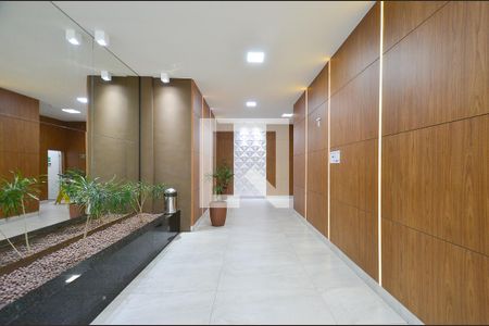 Hall de entrada de apartamento à venda com 3 quartos, 78m² em São Geraldo, Belo Horizonte