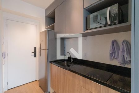Cozinha de kitnet/studio à venda com 1 quarto, 24m² em Perdizes, São Paulo