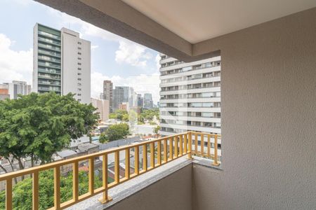 Varanda de apartamento para alugar com 1 quarto, 26m² em Vila Olímpia, São Paulo