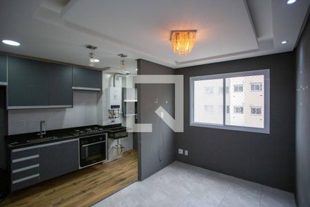 Sala de apartamento para alugar com 2 quartos, 44m² em Campanário, Diadema
