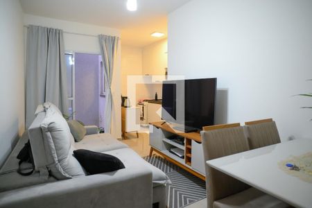 Sala de apartamento à venda com 1 quarto, 47m² em Vila Moinho Velho, São Paulo