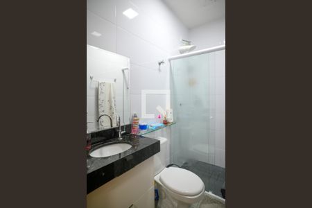 Banheiro Social de apartamento à venda com 1 quarto, 47m² em Vila Moinho Velho, São Paulo