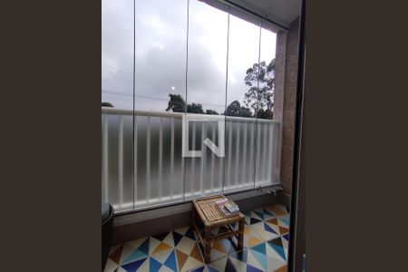 Varanda da Sala de apartamento para alugar com 1 quarto, 47m² em Jardim Campanario, São Paulo