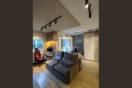 Sala de apartamento para alugar com 1 quarto, 47m² em Jardim Campanario, Diadema