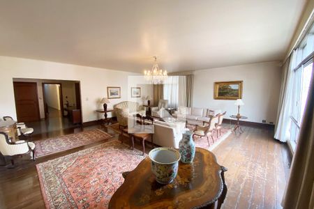 Sala 1 de apartamento à venda com 4 quartos, 370m² em Jardins, São Paulo