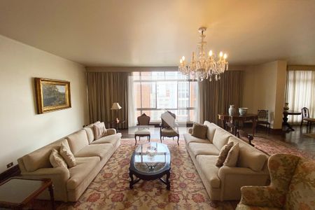 Sala 1 de apartamento à venda com 4 quartos, 370m² em Jardins, São Paulo
