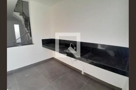 Cozinha de casa à venda com 3 quartos, 158m² em Santa Branca, Belo Horizonte