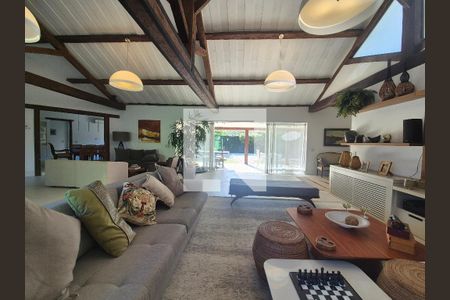 Sala de casa de condomínio à venda com 4 quartos, 800m² em Barra da Tijuca, Rio de Janeiro