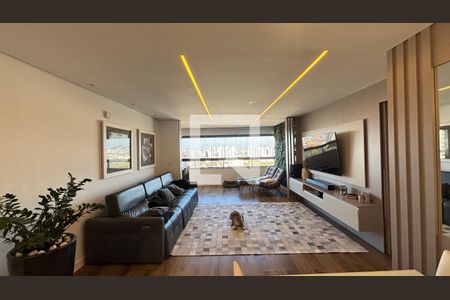 Sala - Sala de Jantar de apartamento à venda com 3 quartos, 135m² em Vila Assunção, Santo André