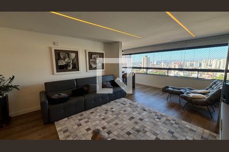 Sala - Sala de Jantar de apartamento à venda com 3 quartos, 135m² em Vila Assunção, Santo André