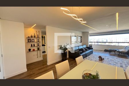 Sala - Sala de Jantar de apartamento à venda com 3 quartos, 135m² em Vila Assunção, Santo André