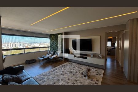Sala - Sala de Jantar de apartamento à venda com 3 quartos, 135m² em Vila Assunção, Santo André