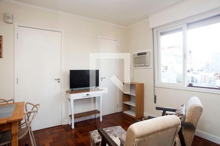 Studio - Sala de kitnet/studio para alugar com 1 quarto, 26m² em Centro Histórico, Porto Alegre