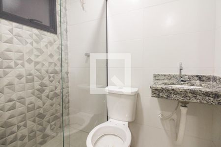 Banheiro Social de apartamento à venda com 1 quarto, 36m² em Vila Carrão, São Paulo