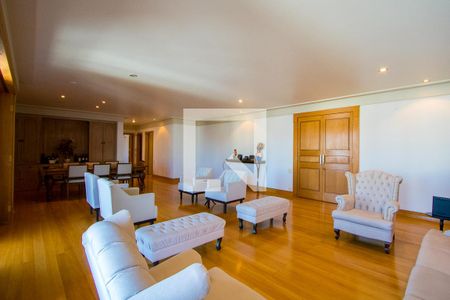 Sala de estar/Jantar de apartamento à venda com 4 quartos, 320m² em Centro, Santo André