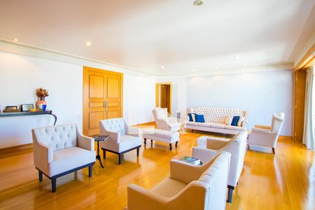 Sala de estar/Jantar de apartamento à venda com 4 quartos, 320m² em Centro, Santo André