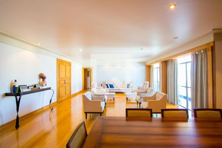 Sala de estar/Jantar de apartamento à venda com 4 quartos, 320m² em Centro, Santo André