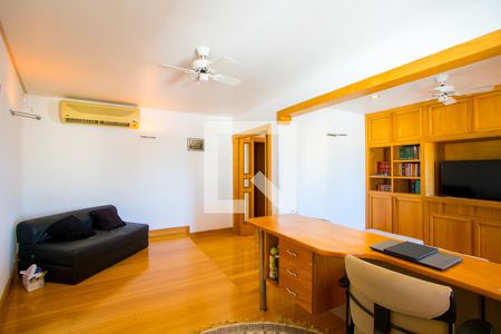 Sala de TV de apartamento à venda com 4 quartos, 320m² em Centro, Santo André