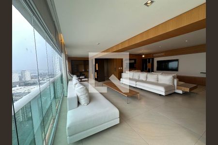 Sala de apartamento à venda com 3 quartos, 215m² em Alphaville Industrial, Barueri