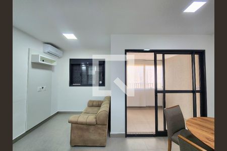 Sala de apartamento para alugar com 1 quarto, 40m² em Vila Olímpia, São Paulo