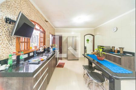 Cozinha de casa à venda com 3 quartos, 125m² em Parque Capuava, Santo André