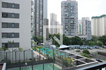 Varanda de kitnet/studio para alugar com 1 quarto, 24m² em Chácara Klabin, São Paulo