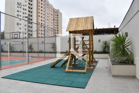 Área comum - Playground de kitnet/studio para alugar com 1 quarto, 24m² em Centro, Curitiba