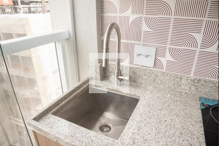 Cozinha de kitnet/studio à venda com 1 quarto, 28m² em Vila Clementino, São Paulo