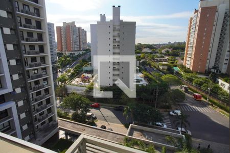 Suíte - Vista de apartamento para alugar com 1 quarto, 42m² em Jardim do Salso, Porto Alegre