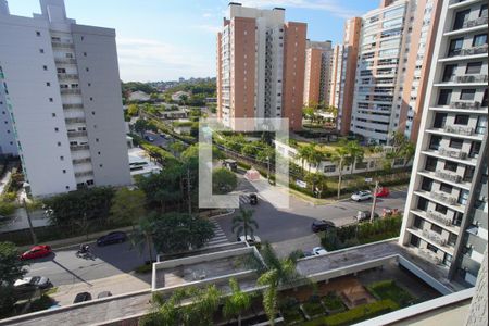 Sala - Vista de apartamento para alugar com 1 quarto, 42m² em Jardim do Salso, Porto Alegre