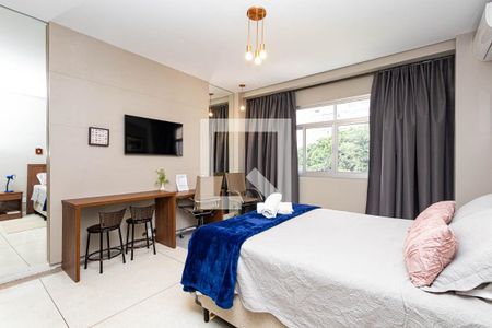 Studio de apartamento para alugar com 1 quarto, 36m² em República, São Paulo