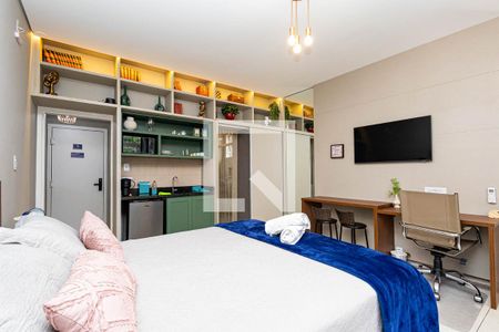 Studio de apartamento para alugar com 1 quarto, 36m² em República, São Paulo