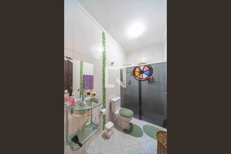 Banheiro de casa à venda com 3 quartos, 125m² em Parque Capuava, Santo André