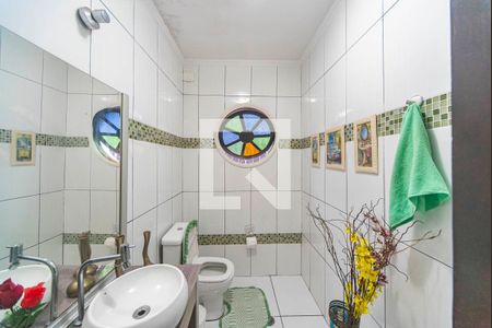 Lavabo de casa à venda com 3 quartos, 125m² em Parque Capuava, Santo André