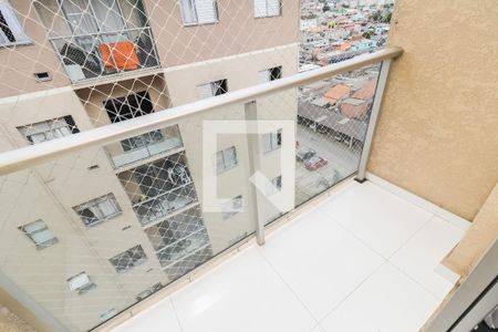 Varanda da Sala de apartamento à venda com 2 quartos, 56m² em Jardim Santo Antonio, São Paulo