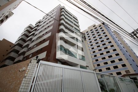 Fachada de apartamento para alugar com 1 quarto, 56m² em Vila Caiçara, Praia Grande